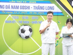 [26.05.2025] KHAI MẠC GIẢI BÓNG ĐÁ NAM GOSHI-THĂNG LONG 2025