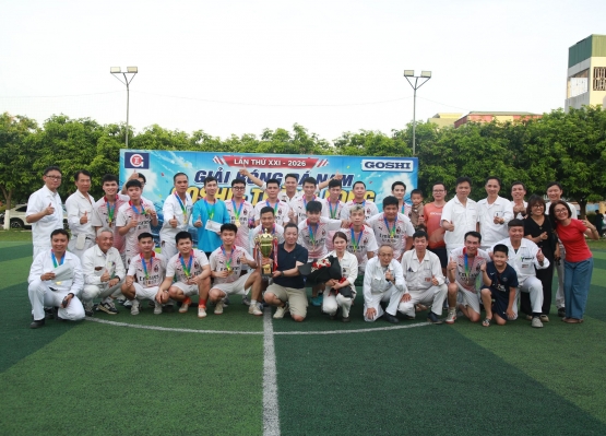 [19.06.2026] Chung kết bóng đá nam Goshi-Thăng Long 2026.