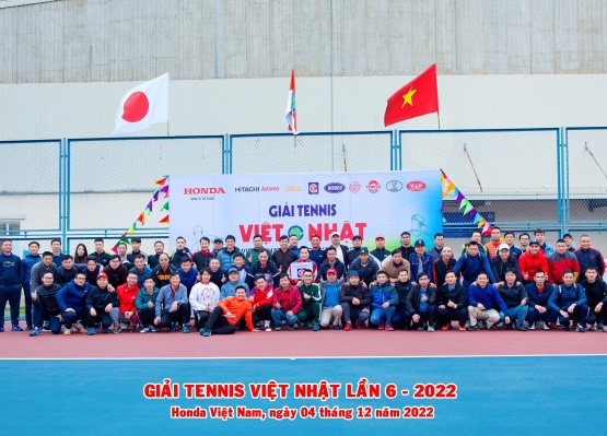 [04.12.2022] Tham dự giải Tennis Việt Nhật lần thứ 6
